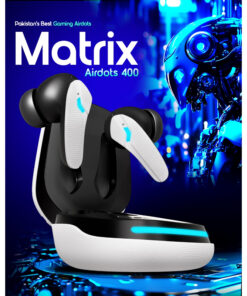 Dany Matrix Airdots 400 – True Wireless Earbuds with Quad Mic ENC, Gaming Mode & 40H Playtime
